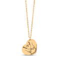 Heart Necklace - Our First Christmas Together