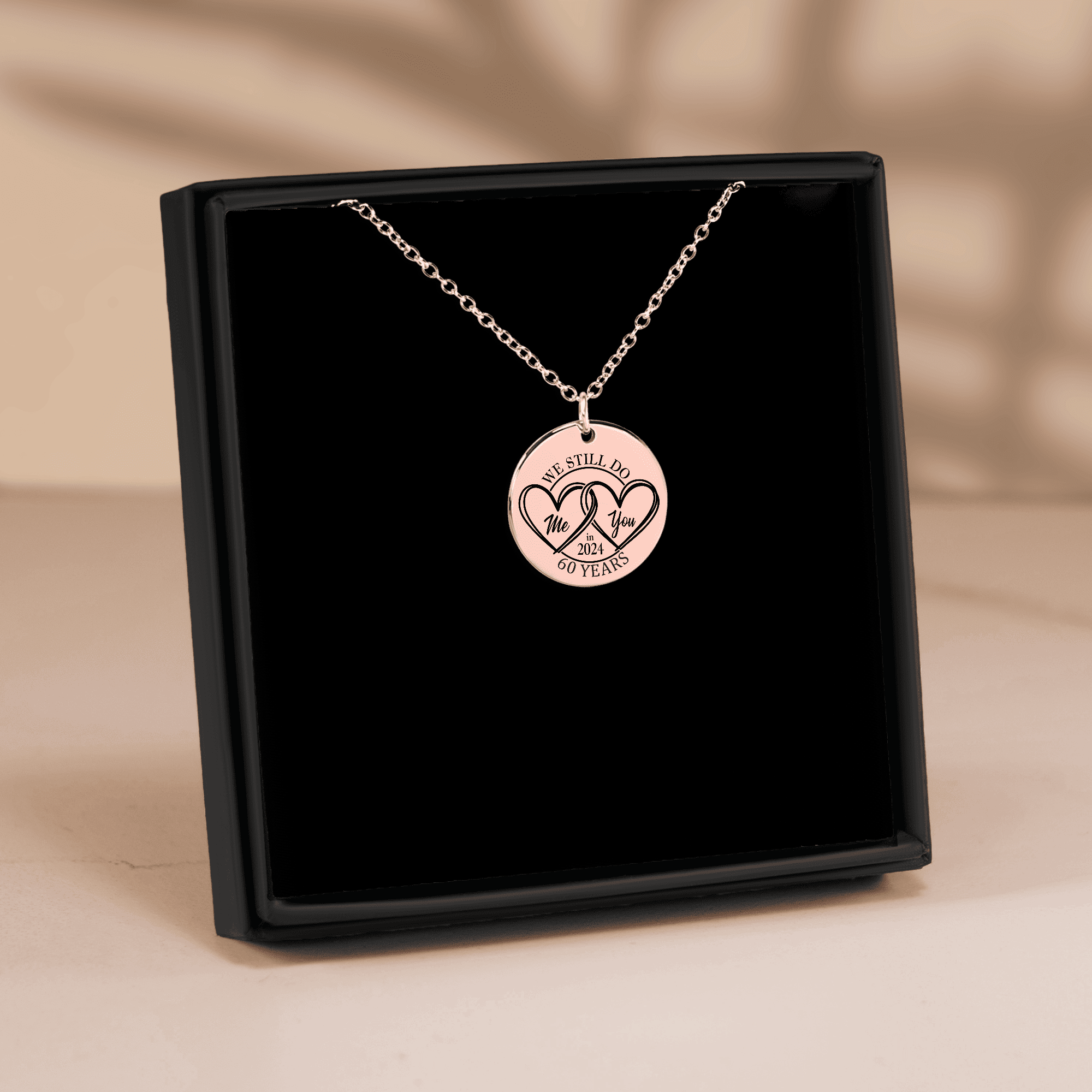 Coin Necklace - 60th Years Anniversary