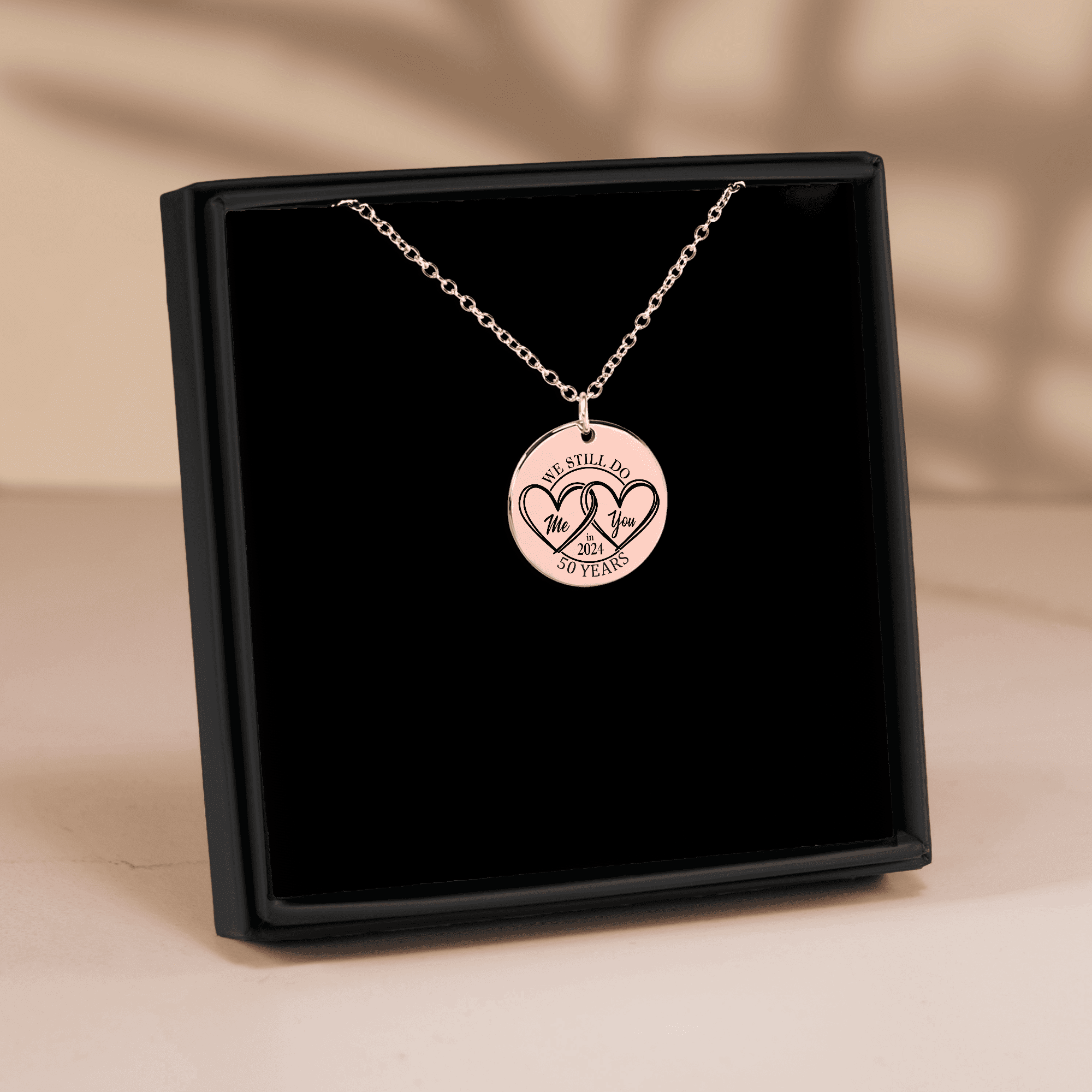 Coin Necklace - 50th Years Anniversary