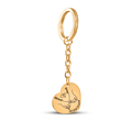 Heart Keychain - Our first christmas together