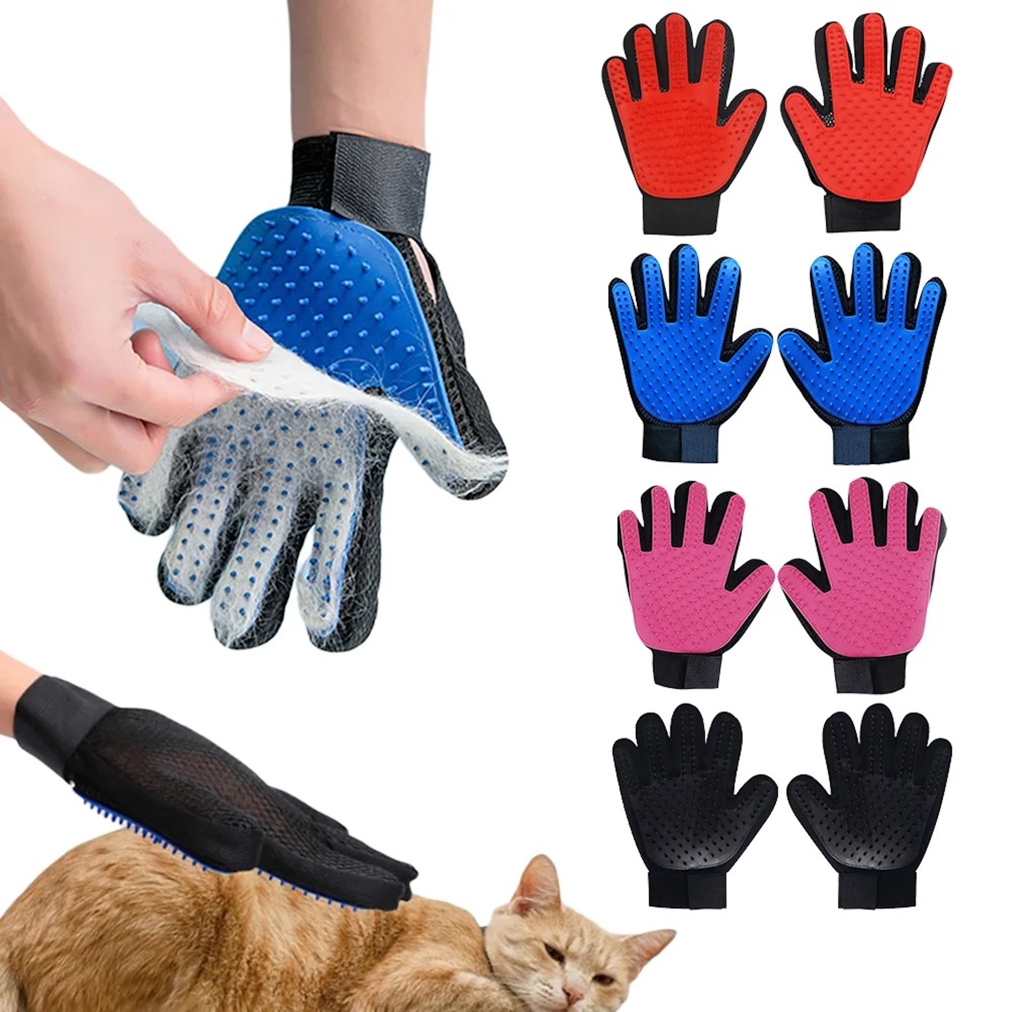 Professional Pet Grooming & Deshedding Glove