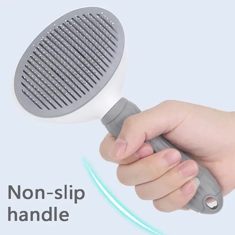 Professional Self-Cleaning Pet Grooming Brush